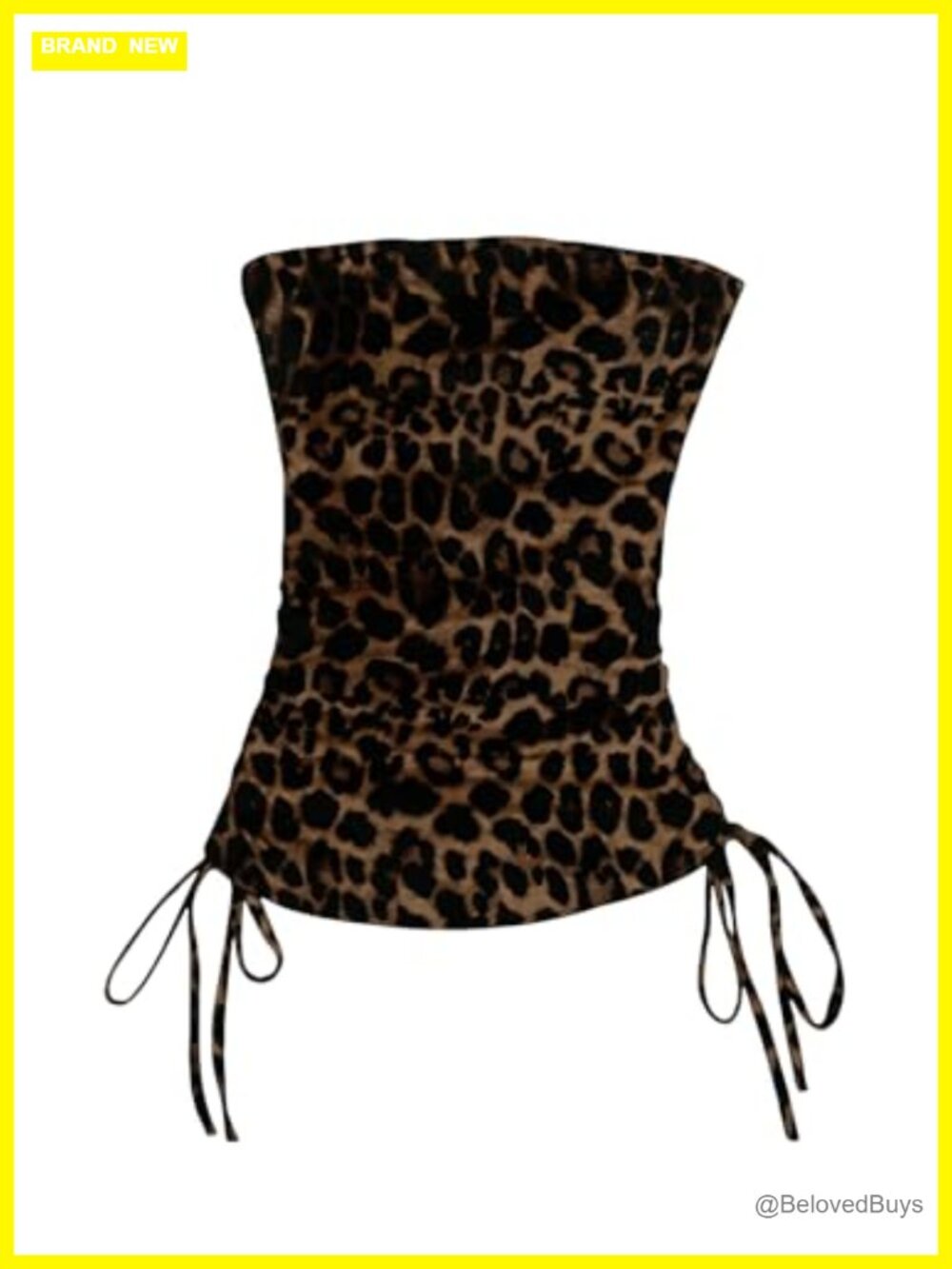 Y2K Grunge Strapless Tube Tank Top Sleeveless Stretch Party Clubwear